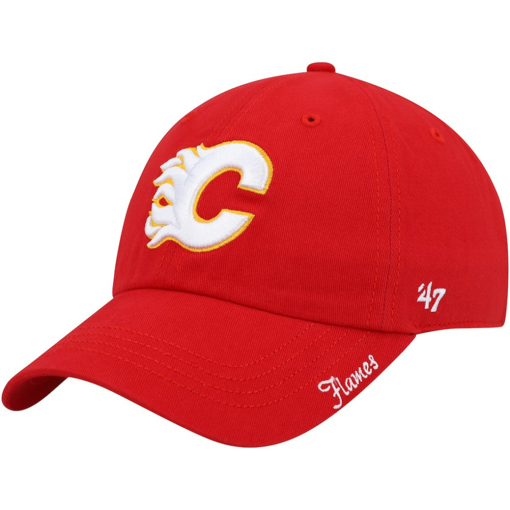 Calgary Flames '47 Women's Team Miata Clean Up Adjustable Hat - Red - NHL 4029074