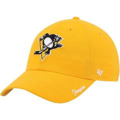 Pittsburgh Penguins '47 Women's Team Miata Clean Up Adjustable Hat - Gold - NHL 4029087