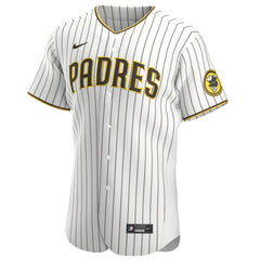 Fernando Tatís Jr. San Diego Padres Nike Home Authentic Player Jersey - White/Brown - Nike Lifestyle