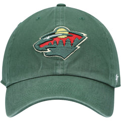 Minnesota Wild '47 Team Clean Up Adjustable Hat - Green - NHL 4031733