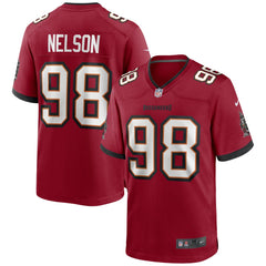 Nike Anthony Nelson Tampa Bay Buccaneers Game Jersey Red