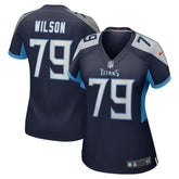 Nike Isaiah Wilson Tennessee Titans Women's Game Jersey Navy