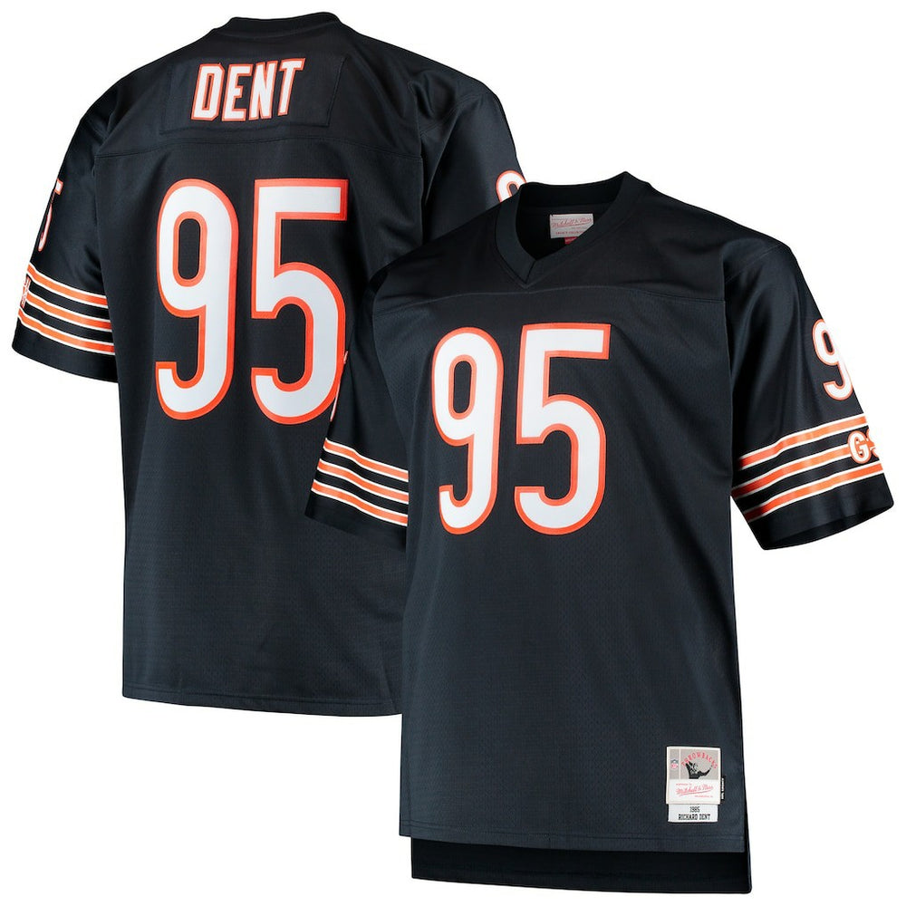 Mitchell & Ness Richard Dent Chicago Bears Big & Tall 1985 Retired Player Replica Jersey Navy