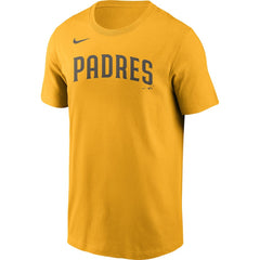Fernando Tatis Jr. San Diego Padres Nike Name & Number T-Shirt - Gold - Nike on Sale