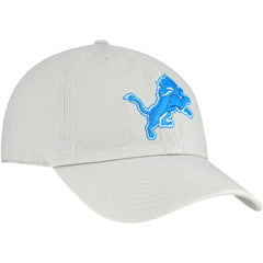 47 brand Detroit Lions '47 Clean Up Adjustable Hat Gray