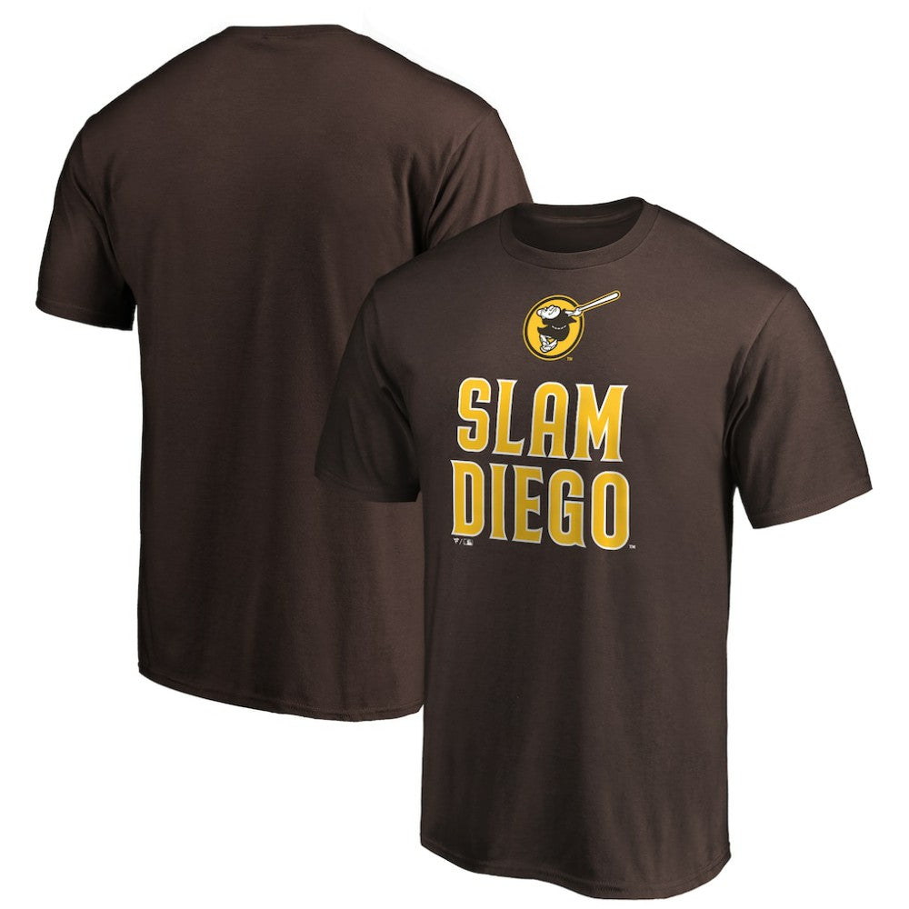 San Diego Padres Slam Diego T-Shirt - Brown - MLB Sale