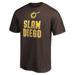 San Diego Padres Slam Diego T-Shirt - Brown - MLB Sale