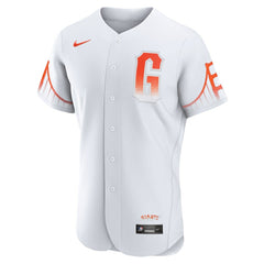 San Francisco Giants Nike City Connect Authentic Jersey - White - Nike Lifestyle