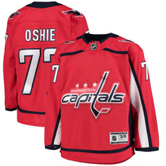 TJ Oshie Washington Capitals Youth Home Premier Jersey - Red - NHL 4052885