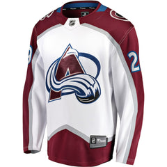 Nathan MacKinnon Colorado Avalanche Fanatics Breakaway Jersey - White - NHL 4054256