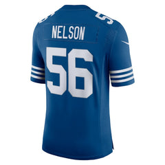 Nike Men's Quenton Nelson Royal Indianapolis Colts Alternate Vapor Limited Jersey