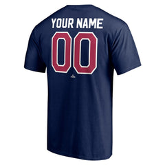 Los Angeles Angels Cooperstown Winning Streak Personalized Name & Number T-Shirt - Navy - MLB on Sale