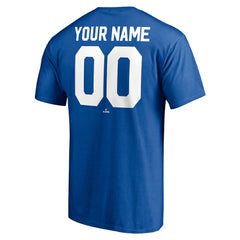 Los Angeles Dodgers Cooperstown Winning Streak Personalized Name & Number T-Shirt - Royal - MLB Lifestyle