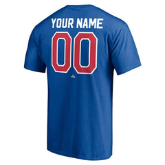 Texas Rangers Cooperstown Winning Streak Personalized Name & Number T-Shirt - Royal - MLB Online