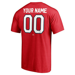 Washington Nationals Cooperstown Winning Streak Personalized Name & Number T-Shirt - Red - MLB Online