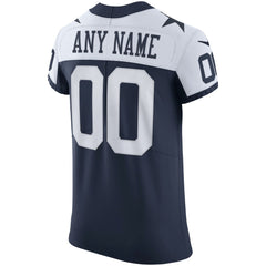 Nike Dallas Cowboys Alternate Vapor Elite Custom Jersey Navy
