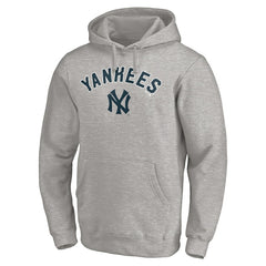New York Yankees Cooperstown Winning Streak Alternate Personalized Name & Number Pullover Hoodie - Heathered Gray - MLB Online