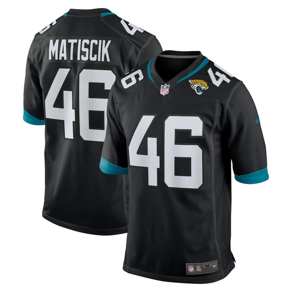 Nike Ross Matiscik Jacksonville Jaguars Alternate Game Jersey Black