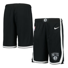 Brooklyn Nets Youth 2020/21 Swingman Performance Shorts Icon Edition Black | Nike for sale