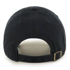 Boston Red Sox '47 Logo Clean Up Adjustable Hat - Black - 47 brand Lifestyle