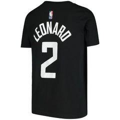Kawhi Leonard LA Clippers Jordan Brand Youth Statement Edition Name & Number T-Shirt Black
