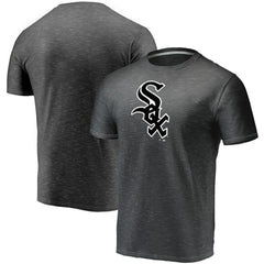 Chicago White Sox Fanatics Official Logo Space Dye T-Shirt - Charcoal - Fanatics Online