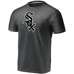 Chicago White Sox Fanatics Official Logo Space Dye T-Shirt - Charcoal - Fanatics Online