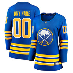Buffalo Sabres Fanatics Women's Home Breakaway Custom Jersey - Royal - NHL 4104436