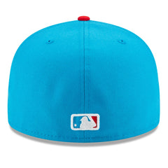 Miami Marlins New Era 2021 City Connect 59FIFTY Fitted Hat - Blue/Red - New Era on Sale