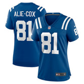 Nike Mo Alie-Cox Indianapolis Colts Women's Team Game Jersey Royal