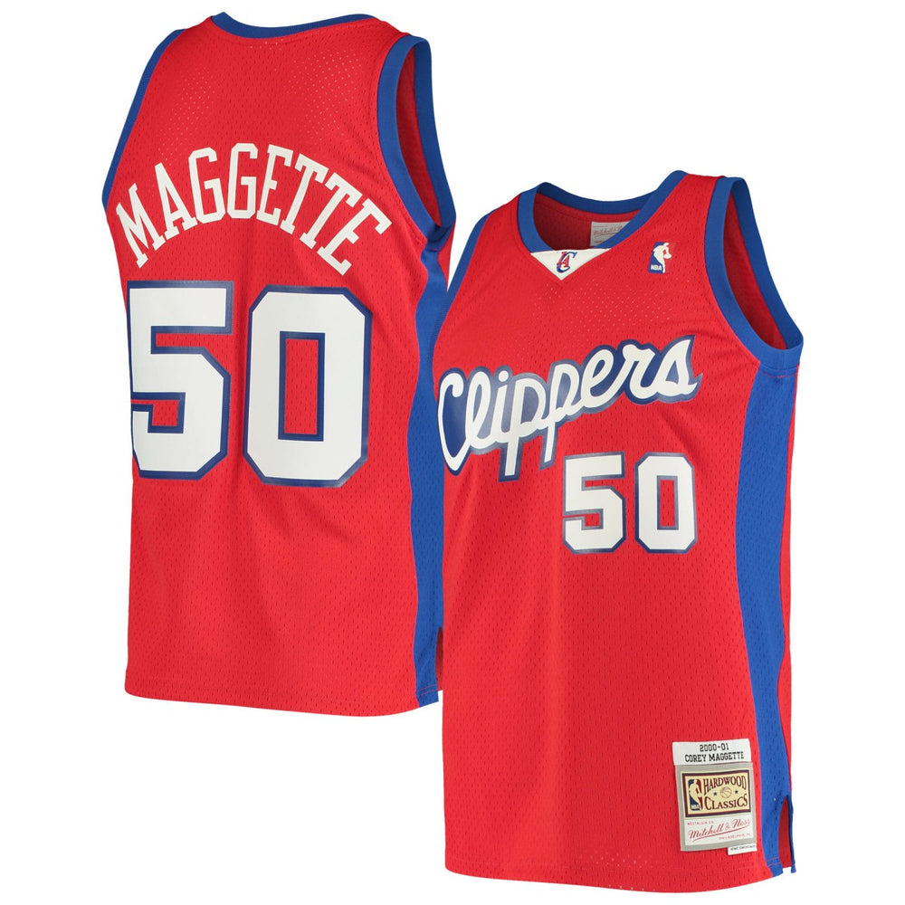 Corey Maggette LA Clippers 2000/01 Hardwood Classics Swingman Jersey Red | Mitchell & Ness Near Me