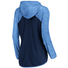 Fanatics Tennessee Titans Women's Forever Fan Full-Zip Hoodie Navy/Light Blue