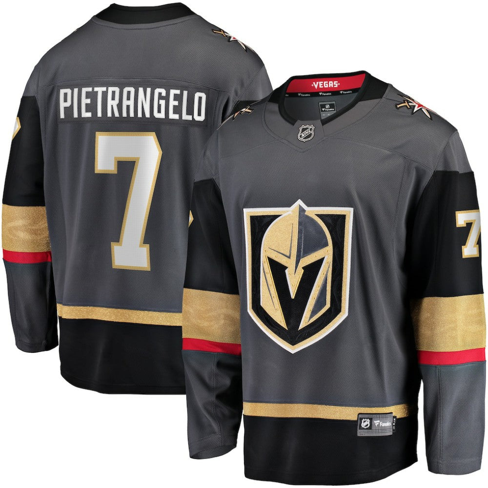 Alex Pietrangelo Vegas Golden Knights Fanatics Breakaway Player Jersey - Black - NHL 4107434