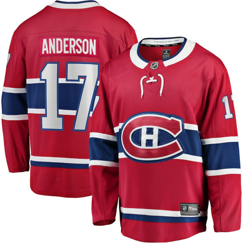 Josh Anderson Montreal Canadiens Fanatics Breakaway Player Jersey - Red - NHL 4112083