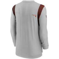 Nike Cleveland Browns Sideline Player UV Performance Long Sleeve T-Shirt Gray
