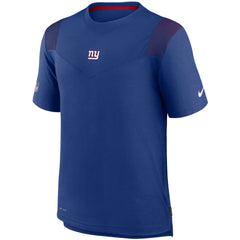 Nike New York Giants Sideline Player UV Performance T-Shirt Royal