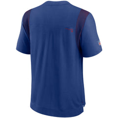 Nike New York Giants Sideline Player UV Performance T-Shirt Royal