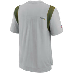 Nike Green Bay Packers Sideline Player UV Performance T-Shirt Gray