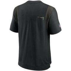 Nike New Orleans Saints Sideline Player UV Performance T-Shirt Black