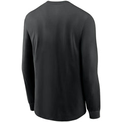 Nike New Orleans Saints Primary Logo Long Sleeve T-Shirt Black
