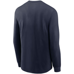 Nike Seattle Seahawks Primary Logo Long Sleeve T-Shirt College Navy