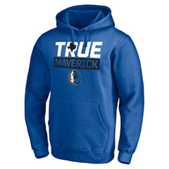 Dallas Mavericks Post Up Hometown Collection Fitted Pullover Hoodie for sale Blue | Fanatics online