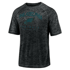 Fanatics Philadelphia Eagles Shade Battle Ready Raglan Space-Dye T-Shirt Black