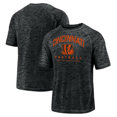 Fanatics Cincinnati Bengals Shade Battle Ready Raglan Space-Dye T-Shirt Black
