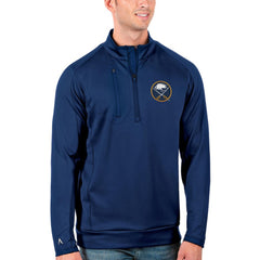 Buffalo Sabres Antigua Generation Quarter-Zip Pullover Jacket - Royal - NHL 4126519