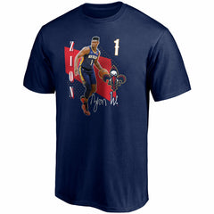 Zion Williamson New Orleans Pelicans Pick & Roll T-Shirt Navy | Fanatics