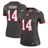 Nike Chris Godwin Tampa Bay Buccaneers Women's Alternate Legend Player Performance Top Pewter