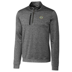 Green Bay Packers Cutter & Buck Stealth Quarter-Zip Jacket Gray