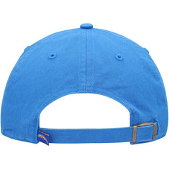 47 brand Los Angeles Chargers '47 Clean Up Primary Logo Adjustable Hat Powder Blue
