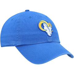 47 brand Los Angeles Rams '47 Clean Up Primary Logo Adjustable Hat Royal